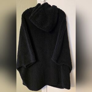 Fleece Hooded Cape Style Pullover Muk Luks